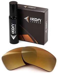 Polarized IKON Replacement Lenses Von Zipper Gatti Sunglasses Gold Mirror - Picture 1 of 7