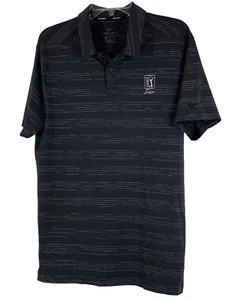 Nike Golf Mens Small Polo Golf Shirt Dri-Fit AR2815 Anthracite - Picture 1 of 9