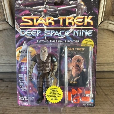 Figura de acción Playmates Star Trek Deep Space 9 Morn #6210 1993 NUEVO juguete de colección Foto 1 de 4