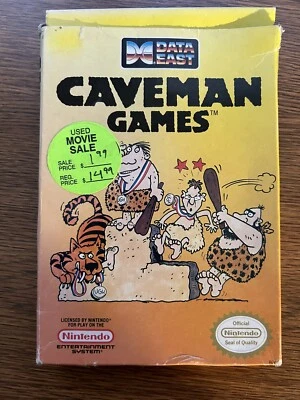Caveman Games NES Nintendo Box Only - Image 1 of 4