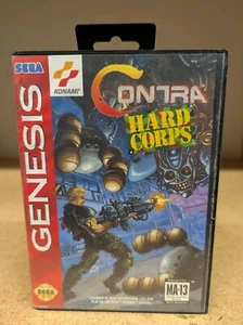 Contra Hard Corps (Sega Genesis 1994) Complete W/ Manual - Picture 1 of 12