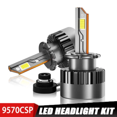 LED Headlight Bulb D1S D2S D1R D3S D4S High Low Beam HID Xenon Conversion Kit - Image 1 of 4