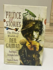 DOUBLE SIGNED Prince Of Stories THE MANY WORLDS OF NEIL GAIMAN 1st/1st Hb Dj - Picture 1 of 2