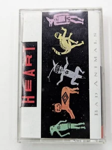 HEART- BAD ANIMALS CASSETTE TAPE CAPITOL RECORDS - Picture 1 of 2