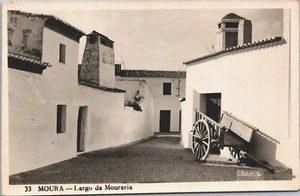 Portugal Moura largo da Mouraria Vintage RPPC B103 - Picture 1 of 2