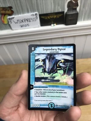 2004 Duel Masters Trading Card DM-02 Legendary Bynor #18/55 Super Rare Holo Foil - Image 1 of 3