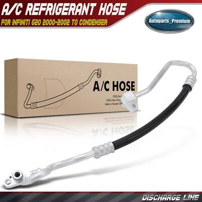 Manguera de línea de descarga de aire acondicionado para compresor a condensador INFINITI G20 2000-2002 2,0 L Foto 1 de 4