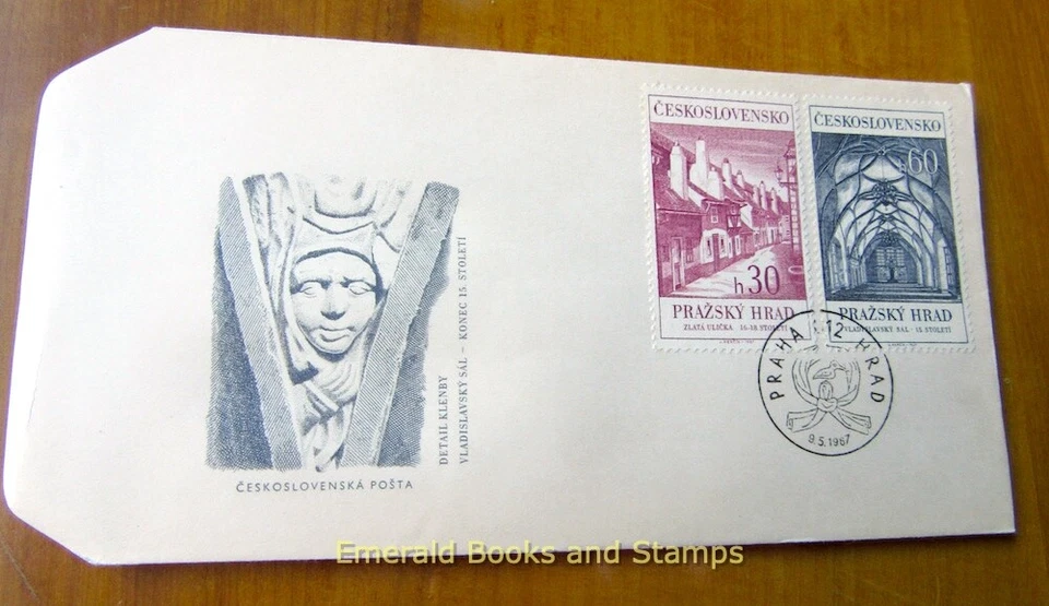 EBS Czechoslovakia 1967 - Prague Castle - Michel 1705-1706 - FIRST DAY COVER - Image 1 of 1
