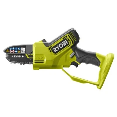 Ryobi, RY18PSX10A-0 Cordless Pruning Chainsaw 18V Bar Chain 10cm - Image 1 of 4