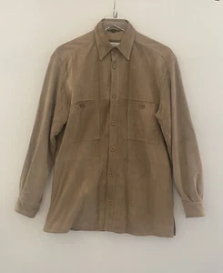 Vintage Michael Hoban North Beach Mens Leather Jacket Coat Size Small - Picture 1 of 5