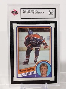 1984-85 Topps Wayne Gretzky #51 KSA 7.5 NM+ - Bild 1 von 2