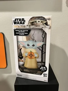 NEW Star Wars Inflatable Baby Yoda Mandalorian The Child 20" GROGU Halloween - Picture 1 of 5