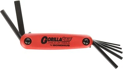 2.0 - 8.0 mm 7 PIECE FOLD UP HEX KEY SET METRIC BONDHUS 12587 - Image 1 of 4