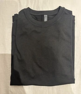 Vuori S/S Ponto Performance Tee - Black Heather - Small - Picture 1 of 4