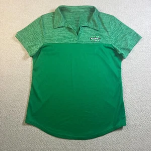 Camisa Polo Marshall Thundering Herd Tonal Brezo Mujer Mediana Verde Poliéster - Imagen 1 de 10