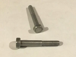 1/4-20 x 1-3/4" Aluminum Hex Head Bolts - Lot of 100 Pieces - Picture 1 of 2