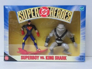 1999 Hasbro DC Super Heroes Superboy Vs King Shark Action Figure - Picture 1 of 8