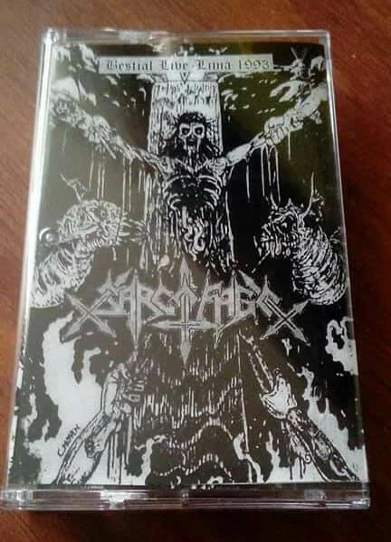 Sarcofago - Bestial Live Lima 1993 Foto 1 de 1