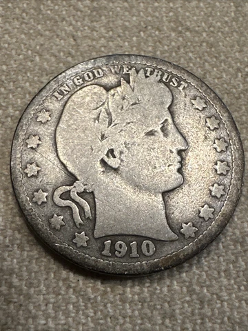 1910 Barber Quarter Cover