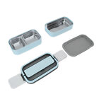 (Sky Blue) Lunch Boxes 1400ml Stainless Steel Lunchbox With Chopsticks