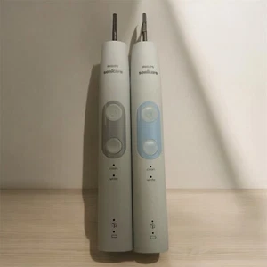 Philips Sonicare Optimal Clean Pressure Sensor 2-Pack Power Toothbrush #B3 - Picture 1 of 3