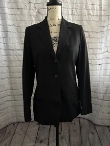 Chaqueta Blazer de Lana Nueva Piazza Sempione Negra 100% Pura Talla 40 - Imagen 1 de 5