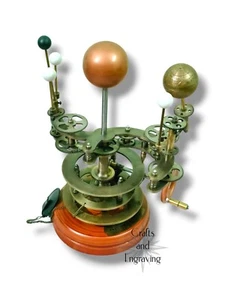Handcrafted Solar System ORRERY - Antique Style Home Decor, Room Deco - Picture 1 of 9