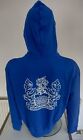 Mens Aquascutum XL Extra Large Hoodie Zip Jumper Top New With Tags BNWT Blue