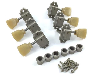 Gotoh Factory Aged Nickel/Relic Keystone Tuners for Vintage Gibson® TK-0770-007 - Picture 1 of 2