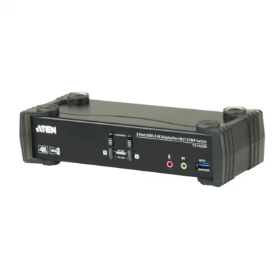 ATEN CS1922M 2-Port USB 3.0 4K DisplayPort MST KVM Switch - Bild 1 von 4