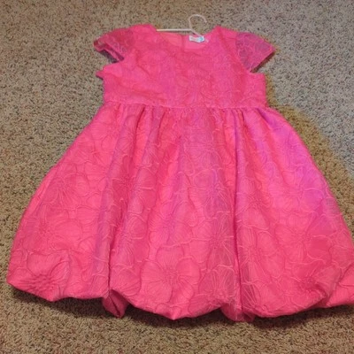 Vestido de festa bordado rosa escuro Girls Wonder Nation com bainha bolha em 12 plus  - Imagem 1 de 4