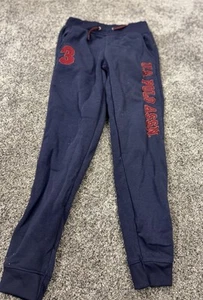 U.S Polo Association Youth Medium Joggers 10/12 Navy And Burgundy MSRP $34 - Picture 1 of 5