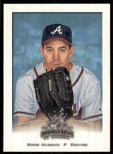 2002 Donruss Diamond Kings #70 Greg Maddux Atlanta Braves SILVER FOIL - Picture 1 of 2