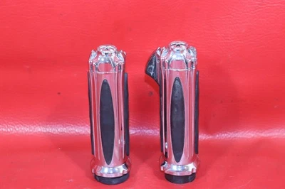 2007 HARLEY-DAVIDSON DYNA LOW RIDER FXDL RIGHT LEFT HANDLEBAR GRIPS GRIP SET - Image 1 of 4