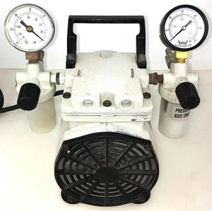 Welch 2522B-01 Oil-Free Piston Vacuum Pump - 25.6"Hg - Picture 1 of 5