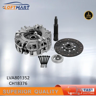 Kit de embrague de doble etapa CH18376 LVA801352 para John Deere 950 990 1050 870 1070 Foto 1 de 4