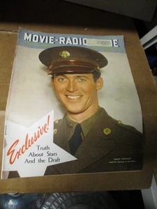 MOVIE RADIO GUIDE Magazine June 14-20, 1941 Cover: Jimmy Stewart A771 PB - Picture 1 of 5