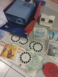 GAF View-Master Vintage Retro View Master Lot 64 Rollen Sucher Projektor - Bild 1 von 14