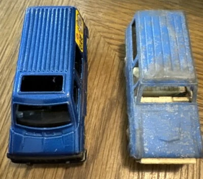 Lot Of 2 Vintage Tootsie Toy Metal Die Cast 70s-80’s Ford Bronco & Dodge Ram Van - Image 1 of 4