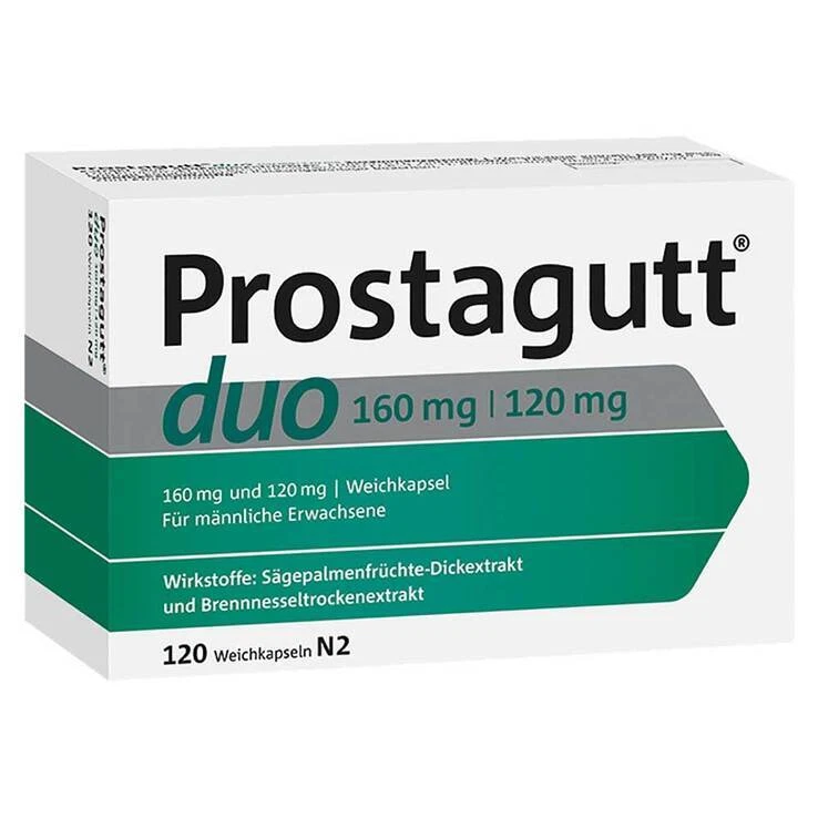 Prostagutt duo 160 mg/120 mg Weichkapseln · 120 St · PZN 16151764 - Bild 1 von 1