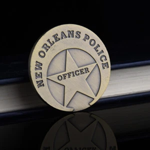 Moneda Desafío ST. Michael Oficial de Policía de Nueva Orleans de Estados Unidos Regalo Coleccionable EE. UU. - Imagen 1 de 5