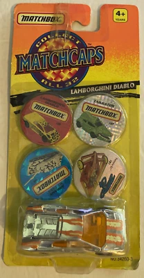 Matchbox Superfast Matchcaps SF22 Lamborghini Diablo - хром, блистерная карта - Изображение 1 из 4