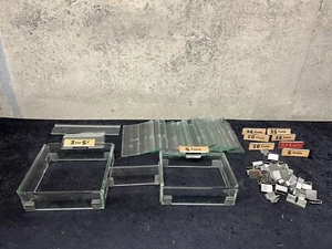 Antike Glas Ladenaufsteller Süßigkeiten Schiff Arbeitsplatte Aufsteller - Bild 1 von 6