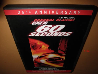 Gone In 60 Seconds DVD 25th anniversary HB HALICKI marion busia geroge cole - Image 1 of 4