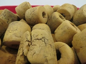 5 galleggianti autentici usati 3 pollici - 3+3/4 pollici marrone Alaskan Senna Net (F1.5ABRN) - Foto 1 di 8