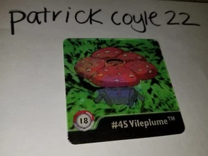 Artbox Pokemon Action Flipz Series One #18 (Oddish, Gloom & Vileplume) NM - Picture 1 of 2