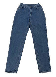 Women LEE Original HiRise Relaxed Straight Leg Jeans Size 12L 36” Inseam Cotton - Picture 1 of 5