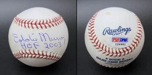 Béisbol Steady Eddie Murray FIRMADO ROMLB + Orioles 2003 HOF PSA/ADN autografiado - Imagen 1 de 1