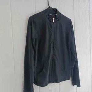 XL, Black Danskin, Light jacket with double pockets - Picture 1 of 6