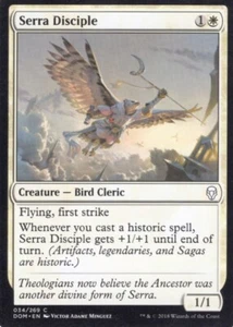 4X SERRA DISCIPLE 034/269 DOMINARIA MTG MAGIC NM X4 - Picture 1 of 1